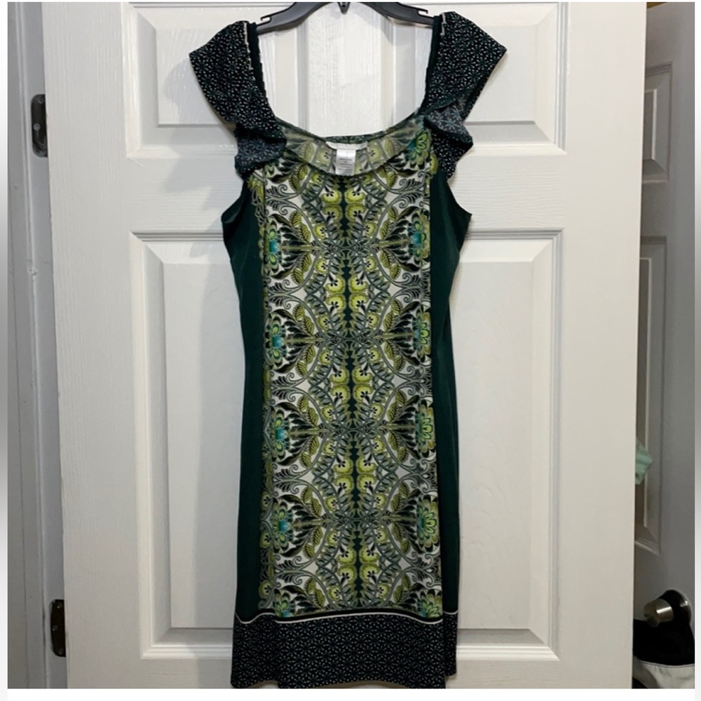 London Times ruffle straps lightweight spring/summer dress Size 12